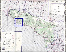 Administrativa mapa de Abecasia