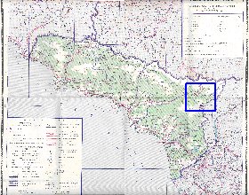 Administrativa mapa de Abecasia