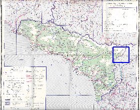 Administrativa mapa de Abecasia