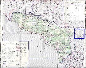 Administrativa mapa de Abecasia