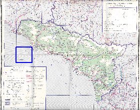 Administrativa mapa de Abecasia