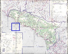 Administrativa mapa de Abecasia