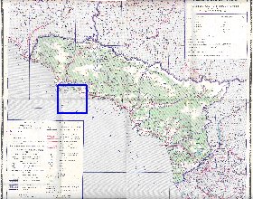 Administrativa mapa de Abecasia