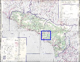 Administrativa mapa de Abecasia