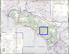 Administrativa mapa de Abecasia