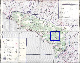 Administrativa mapa de Abecasia