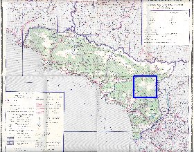 Administrativa mapa de Abecasia