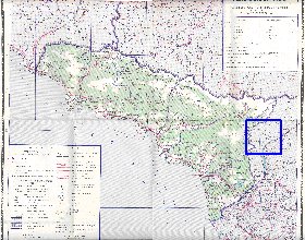 Administrativa mapa de Abecasia