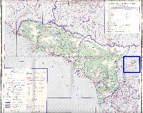 Administrativa mapa de Abecasia