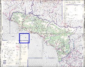 Administrativa mapa de Abecasia