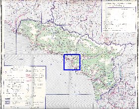 Administrativa mapa de Abecasia