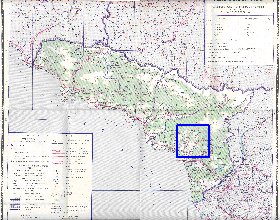 Administrativa mapa de Abecasia