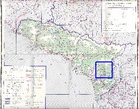 Administrativa mapa de Abecasia