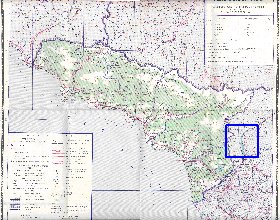 Administrativa mapa de Abecasia