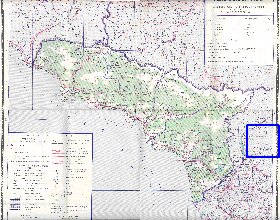 Administrativa mapa de Abecasia