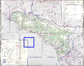 Administrativa mapa de Abecasia