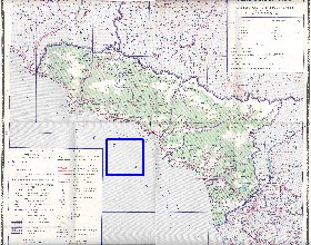 Administratives carte de Abkhazie