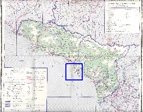 Administrativa mapa de Abecasia