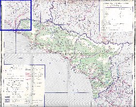 Administrativa mapa de Abecasia