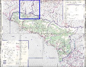 Administrativa mapa de Abecasia