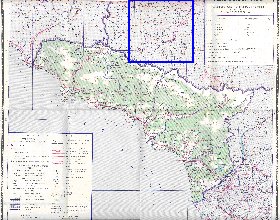 Administrativa mapa de Abecasia