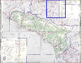 Administrativa mapa de Abecasia