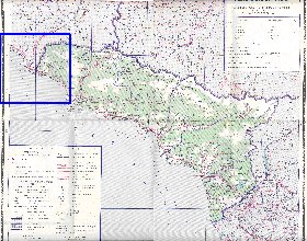 Administrativa mapa de Abecasia