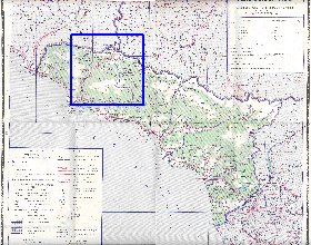 Administrativa mapa de Abecasia