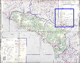 Administrativa mapa de Abecasia