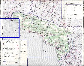 Administrativa mapa de Abecasia