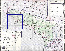 Administrativa mapa de Abecasia