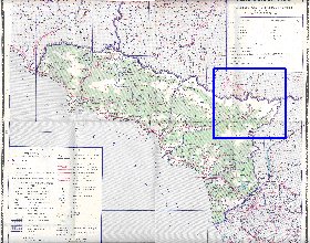 Administrativa mapa de Abecasia