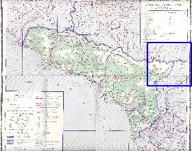 Administrativa mapa de Abecasia