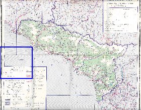 Administrativa mapa de Abecasia