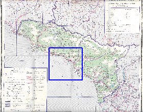 Administrativa mapa de Abecasia