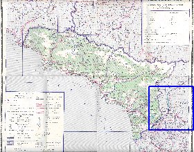 Administrativa mapa de Abecasia