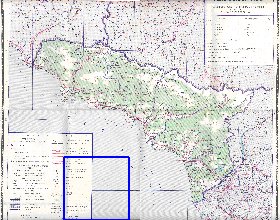 Administrativa mapa de Abecasia