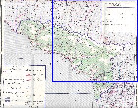 Administrativa mapa de Abecasia