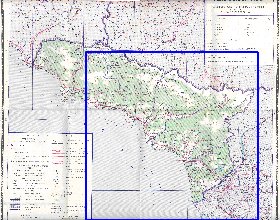 Administrativa mapa de Abecasia