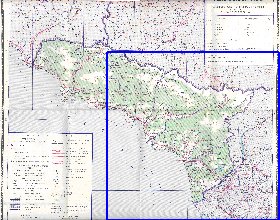 Administrativa mapa de Abecasia