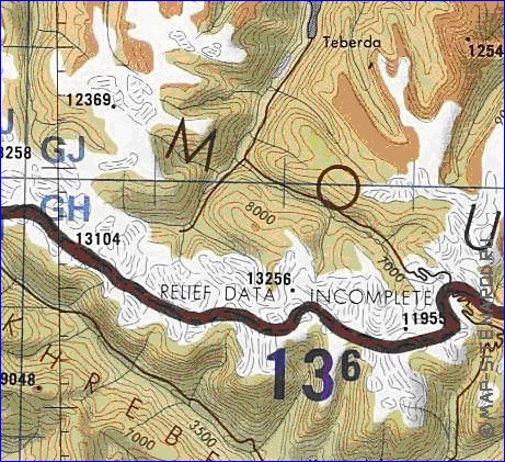 Fisica mapa de Abecasia em ingles