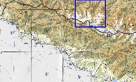 Fisica mapa de Abecasia em ingles