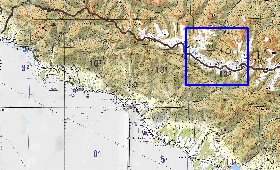 Fisica mapa de Abecasia em ingles