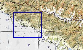 Fisica mapa de Abecasia em ingles