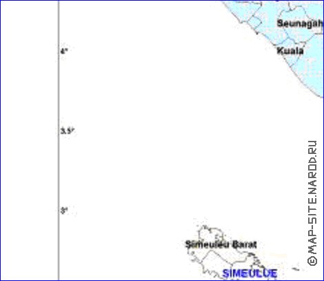 Administrativa mapa de Aceh