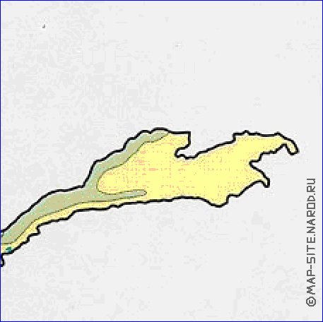 Economique carte de Afghanistan en anglais