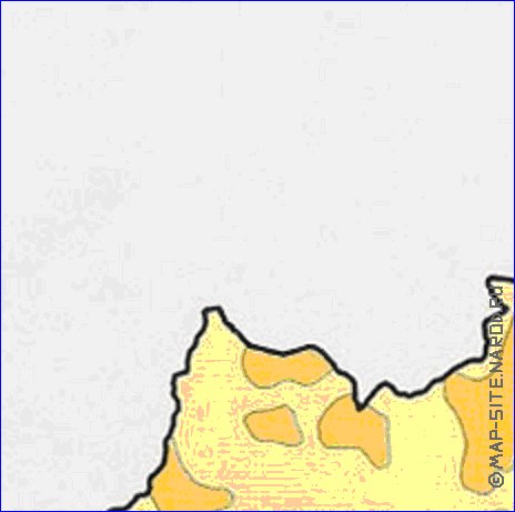 mapa de de densidade populacional Afeganistao em ingles