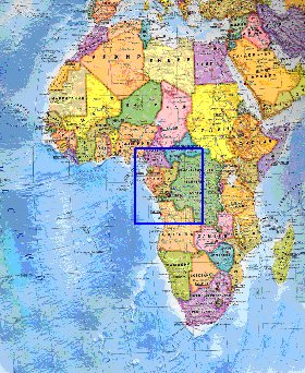 carte de Afrique