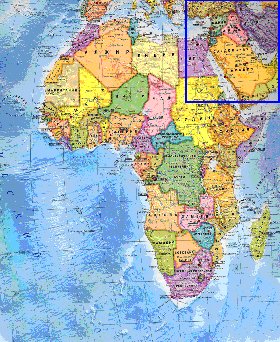 carte de Afrique