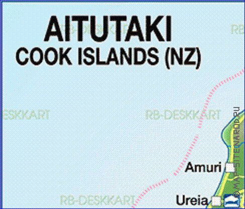 carte de Aitutaki